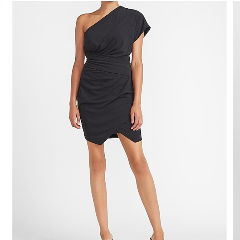 Express: One Shoulder Dress